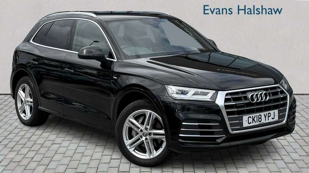 Audi Q5 2.0 Tdi Quattro S Line S Tronic 2018 Black