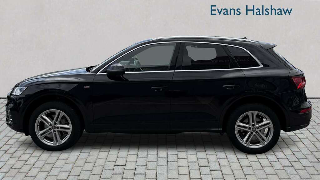 Audi Q5 2.0 Tdi Quattro S Line S Tronic 2018 CK18YPJ Black #3