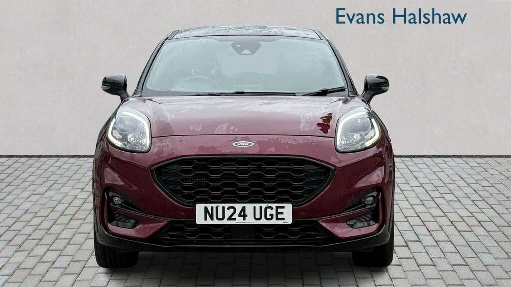 Ford Puma 1.0 Ecoboost Hybrid Mhev 155 Vivid Ruby Ed Dct Red