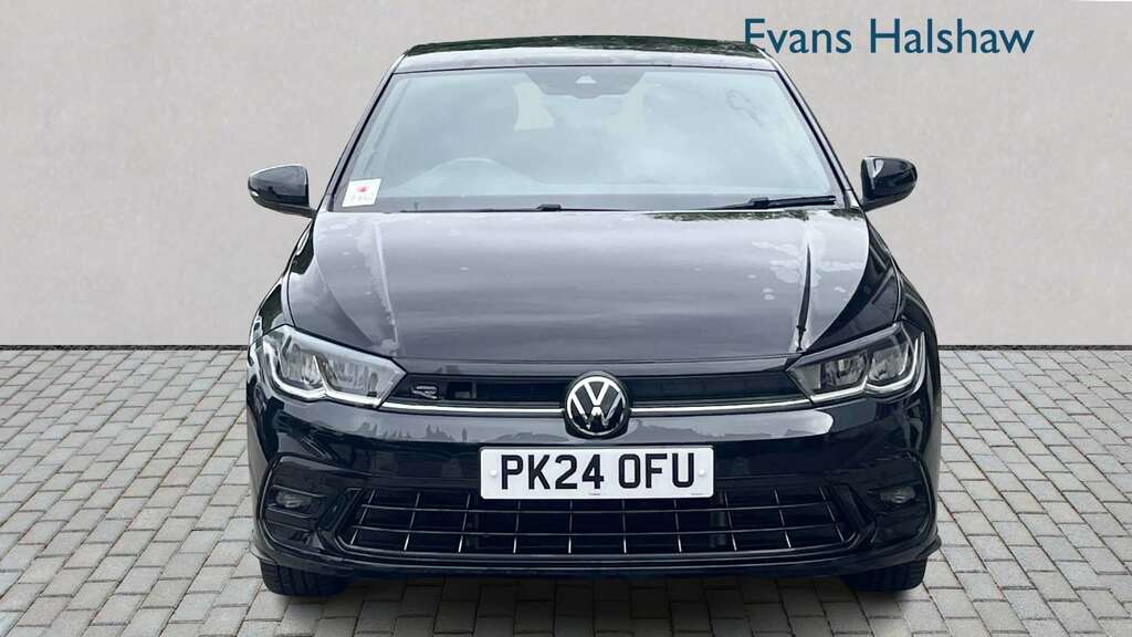 Volkswagen Polo 1.0 Tsi R-line Dsg 2024 PK24OFU Black #2