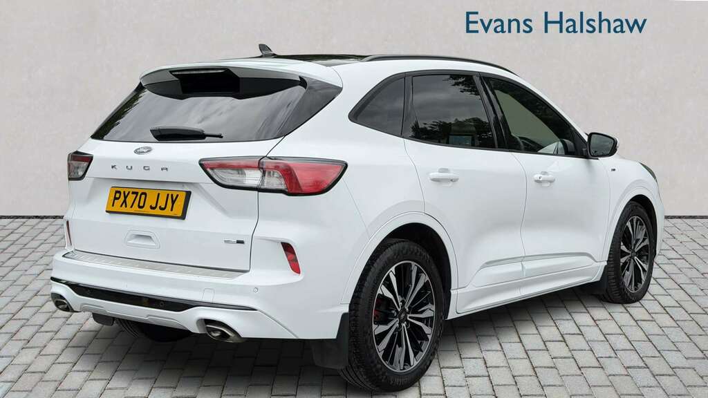 Ford Kuga 2.0 Ecoblue Mhev St-line X 2020 PX70JJY White #3