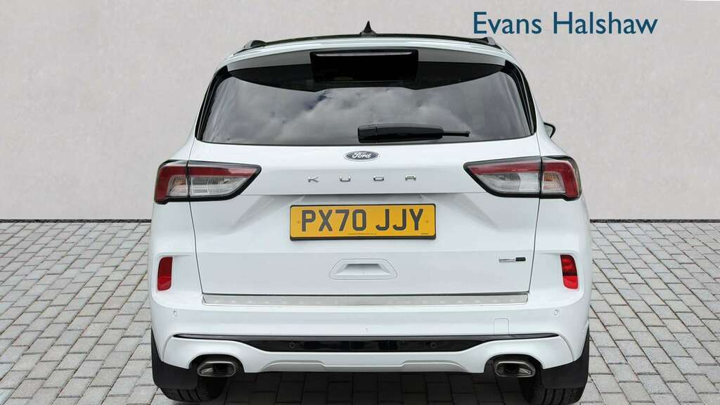 Ford Kuga 2.0 Ecoblue Mhev St-line X 2020 PX70JJY White #4
