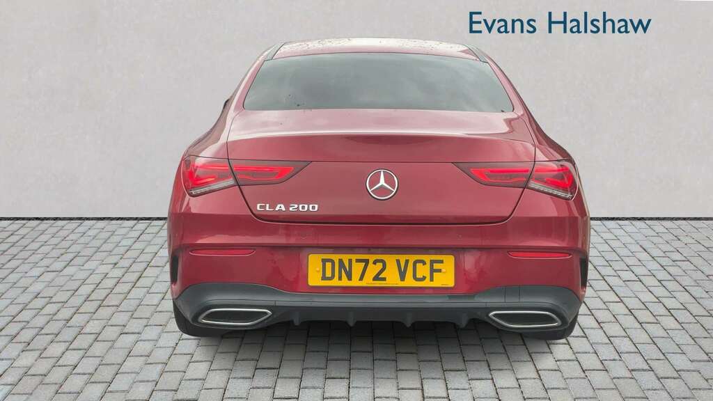 Mercedes-Benz CLA Class 200 Amg Line Executive Tip 2022 DN72VCF Red #5