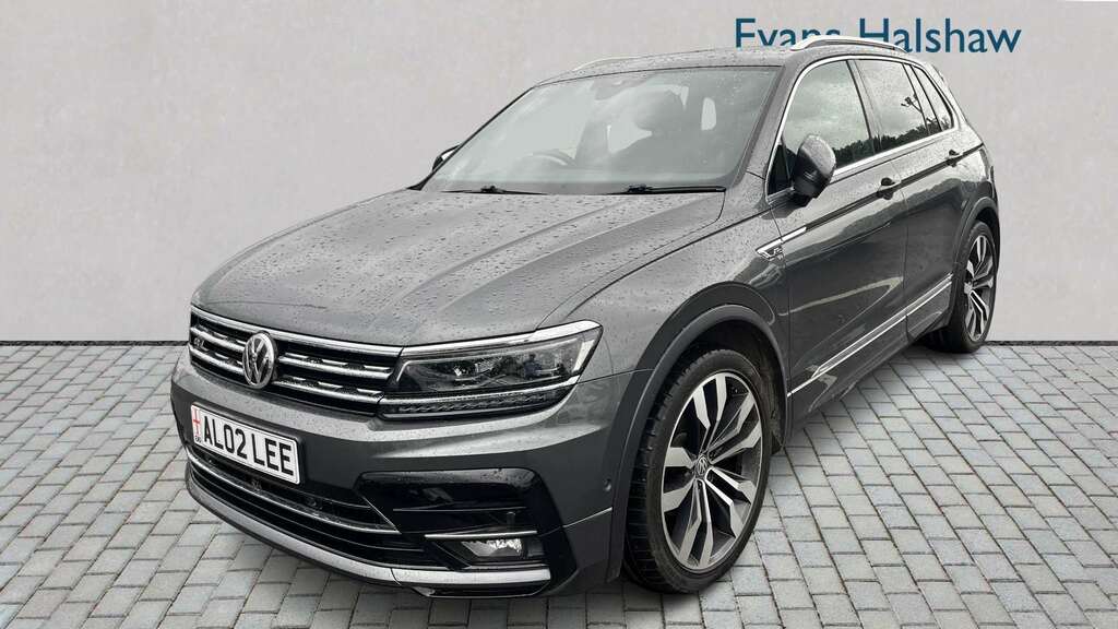 Volkswagen Tiguan 2.0 Tdi 150 4Motion R-line Tech Dsg 2020 SA20MBF Grey #5