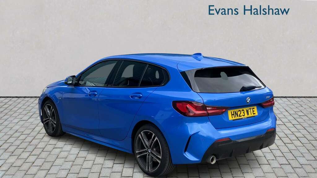 BMW 1 Series 118I 136 M Sport Step Lcp 2023 HN23WTE Blue #3