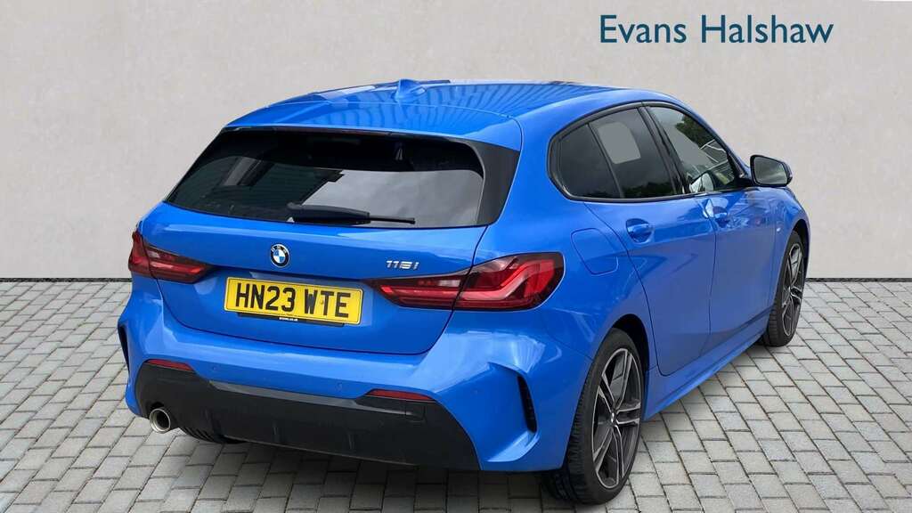 BMW 1 Series 118I 136 M Sport Step Lcp 2023 HN23WTE Blue #4