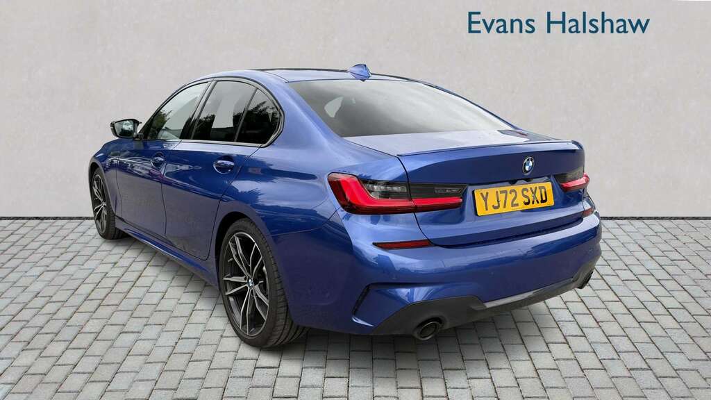 BMW 3 Series 320D Mht M Sport Step 2022 YJ72SXD Blue #2