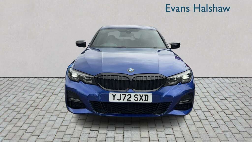 BMW 3 Series 320D Mht M Sport Step 2022 YJ72SXD Blue #3