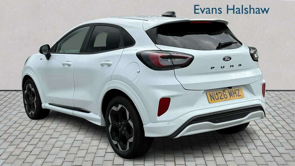 Ford Puma 1.0 Ecoboost Hybrid Mhev St-line X 2026 NU26MHZ White #2