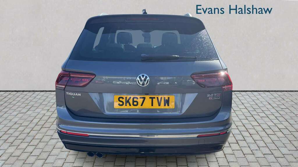 Volkswagen Tiguan 2.0 Tdi 190 4Motion R-line Dsg 2017 Grey #4