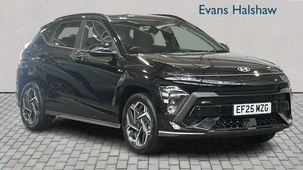 Hyundai Kona 1.6 Hybrid 129 N Line Dct 2025 Black