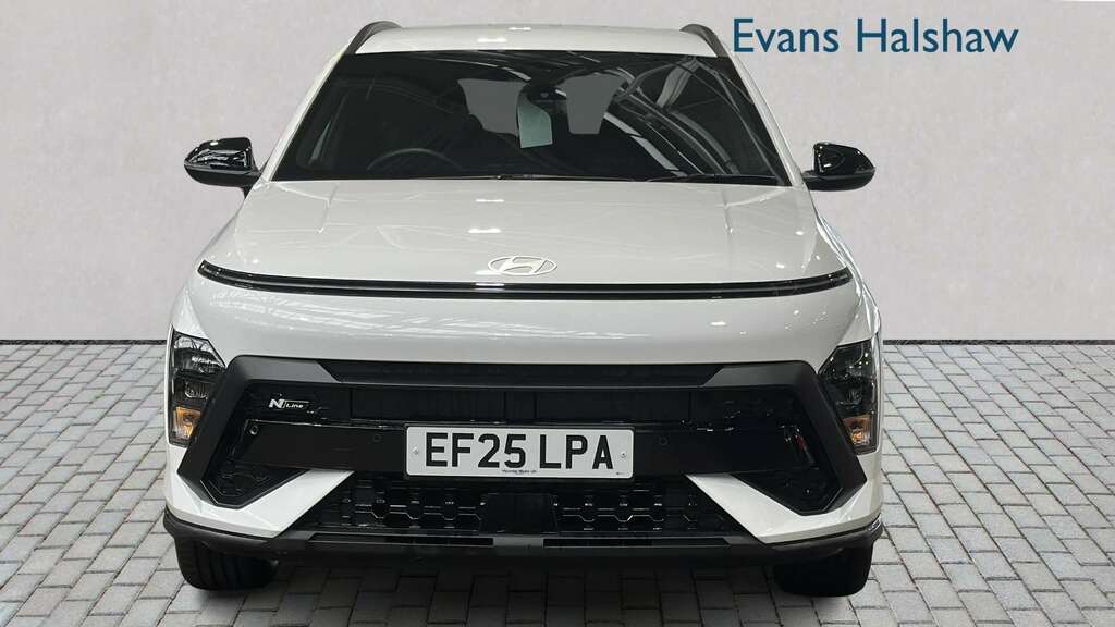 Hyundai Kona 1.6 Hybrid 129 N Line Dct 2025 EF25LPA White #4