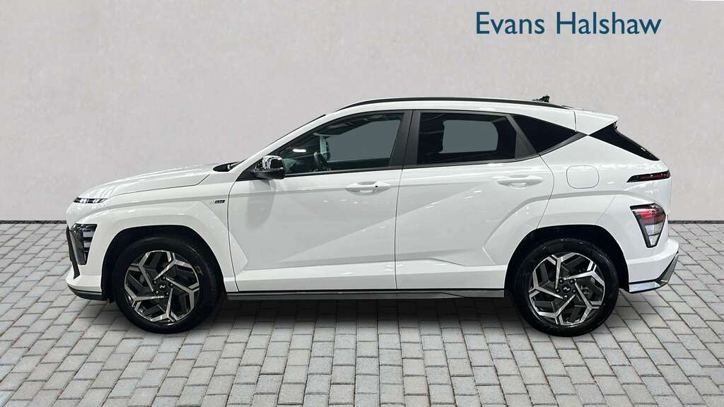 Hyundai Kona 1.6 Hybrid 129 N Line Dct 2025 EF25LPA White #3