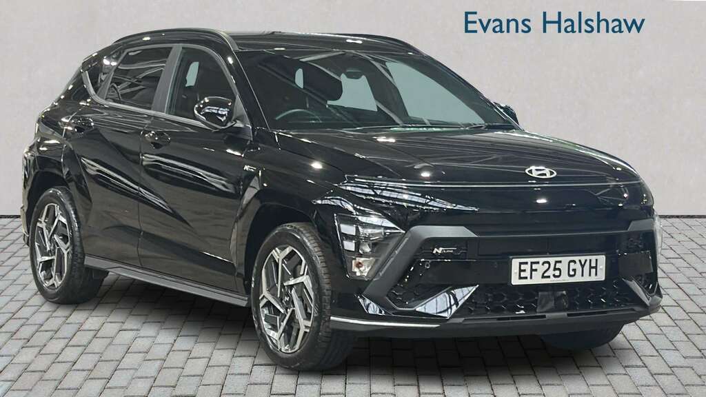 Hyundai Kona 1.6 Hybrid 129 N Line Dct 2025 Black
