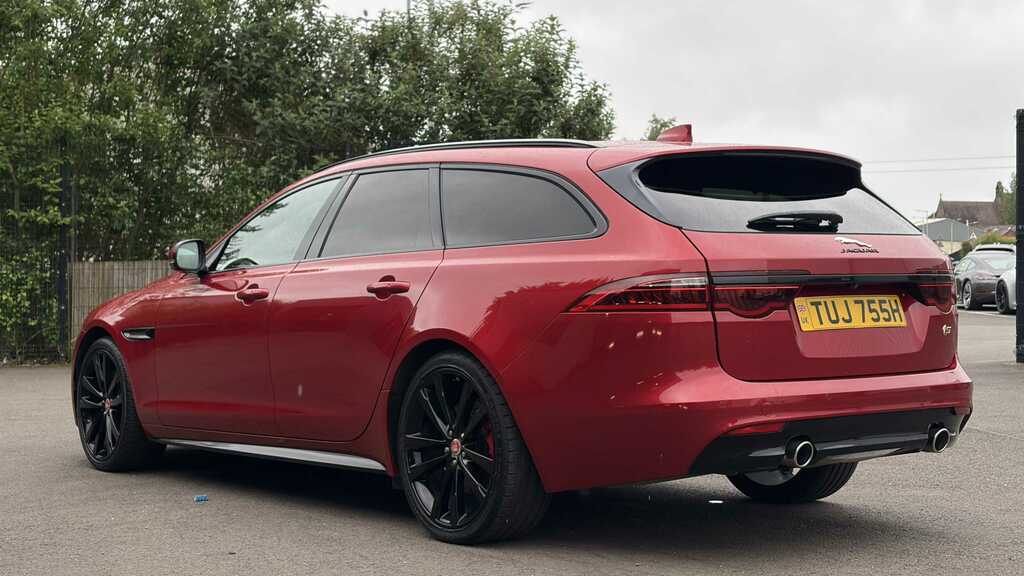 Jaguar XF 3.0D V6 S 2019 TUJ755H Red #5