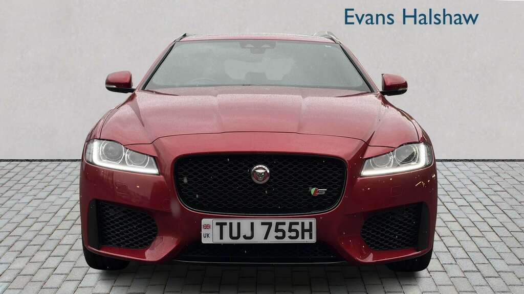 Jaguar XF 3.0D V6 S 2019 TUJ755H Red #3