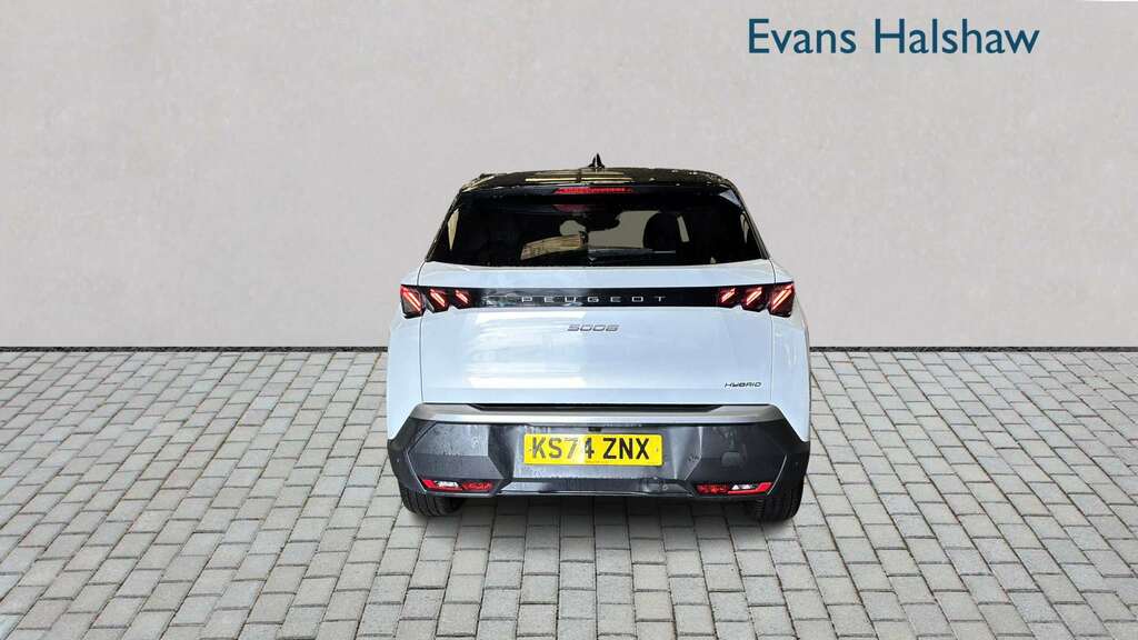 Peugeot 5008 1.2 Hybrid 136 Gt E-dsc6 2024 White #4