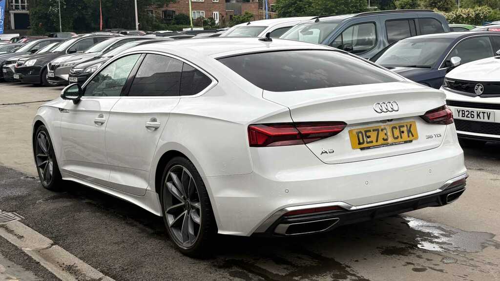 Audi A5 35 Tdi S Line S Tronic 2023 DE73CFK White #2
