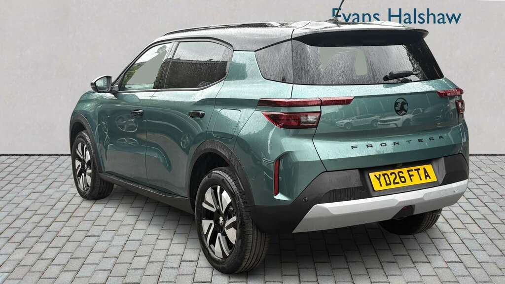 Vauxhall Frontera 1.2 Hybrid 145 Ultimate E-dct6 2026 YD26FTA Green #3