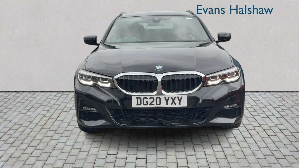 BMW 3 Series 320D M Sport Step 2020 Black #4