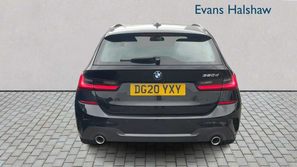 BMW 3 Series 320D M Sport Step 2020 Black #5