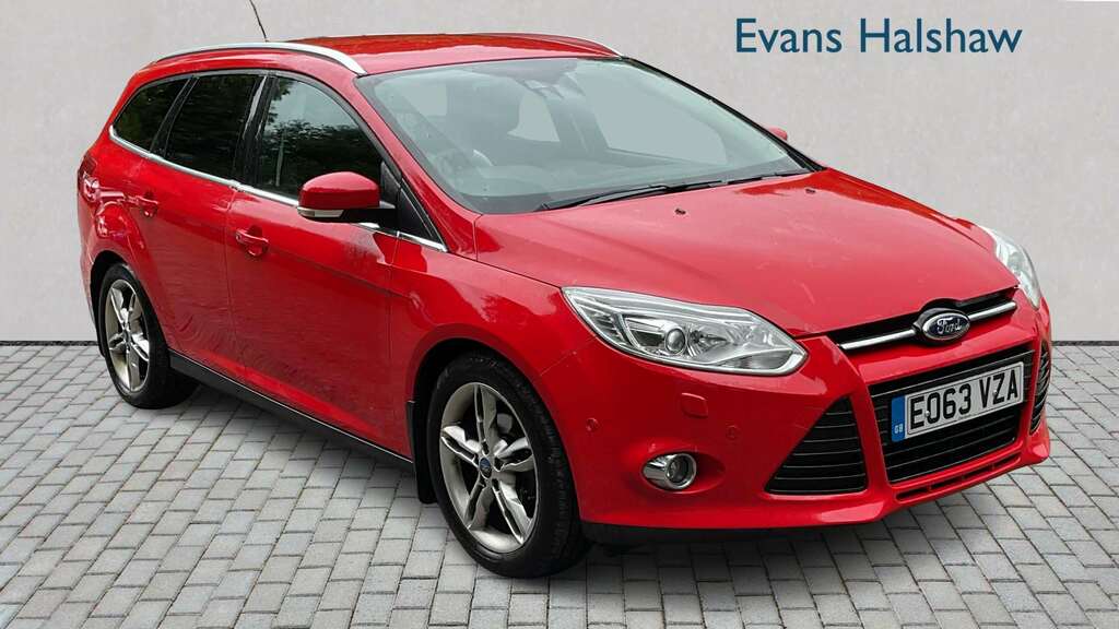 Ford Focus 1.0 125 Ecoboost Titanium X 2013 Red