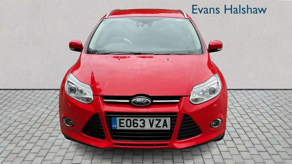 Ford Focus 1.0 125 Ecoboost Titanium X 2013 EO63VZA Red #4
