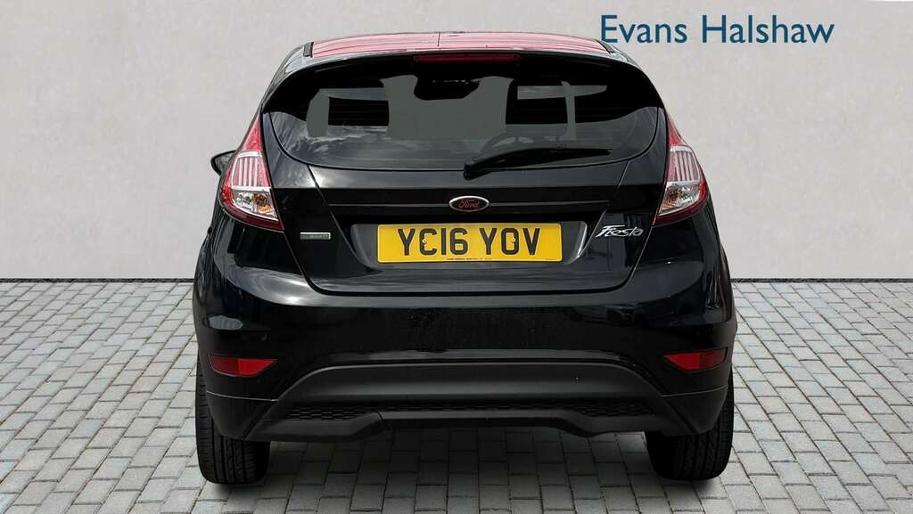 Ford Fiesta 1.0 Ecoboost 140 Zetec S Black 2016 YC16YOV Black #4