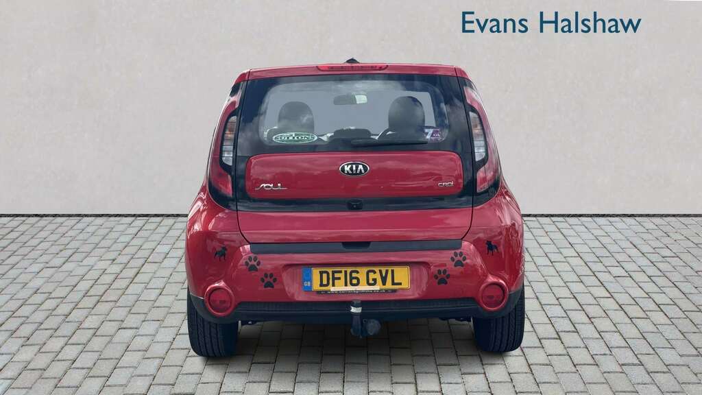 Kia Soul 1.6 Crdi 134 Connect 2016 DF16GVL Red #6