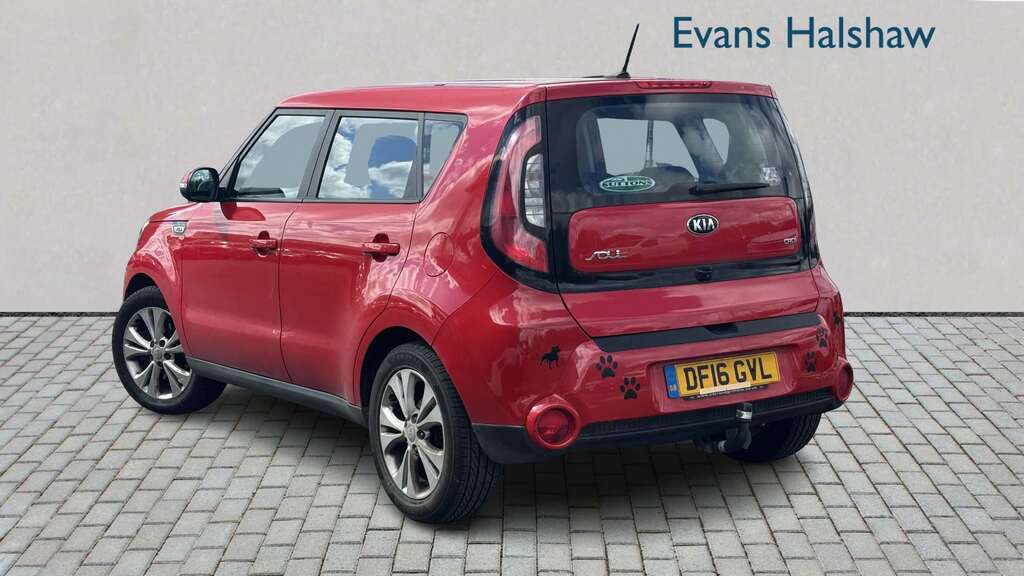 Kia Soul 1.6 Crdi 134 Connect 2016 DF16GVL Red #2