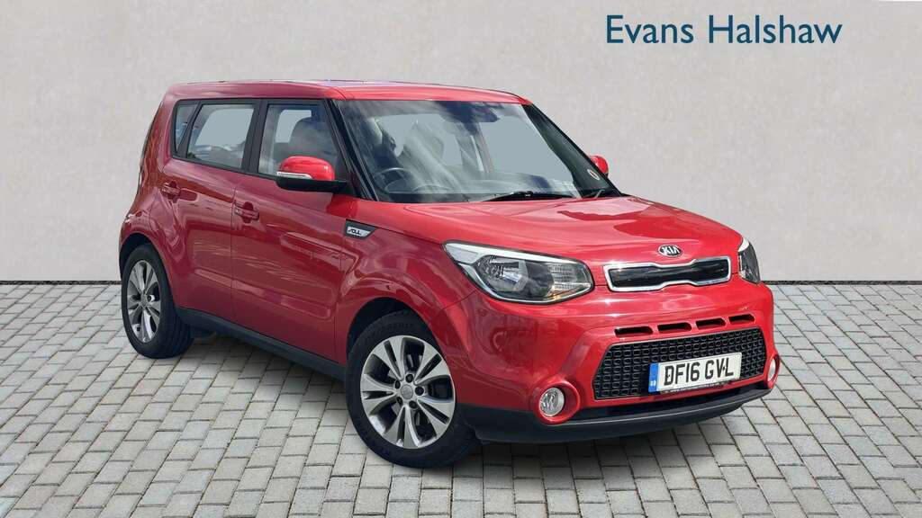 Kia Soul 1.6 Crdi 134 Connect 2016 Red