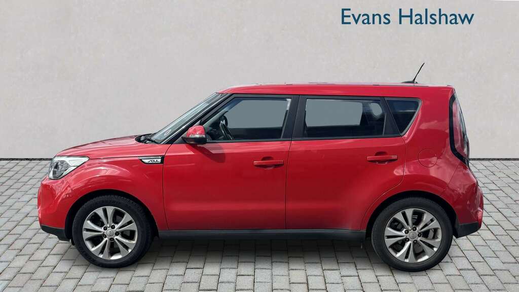 Kia Soul 1.6 Crdi 134 Connect 2016 DF16GVL Red #3