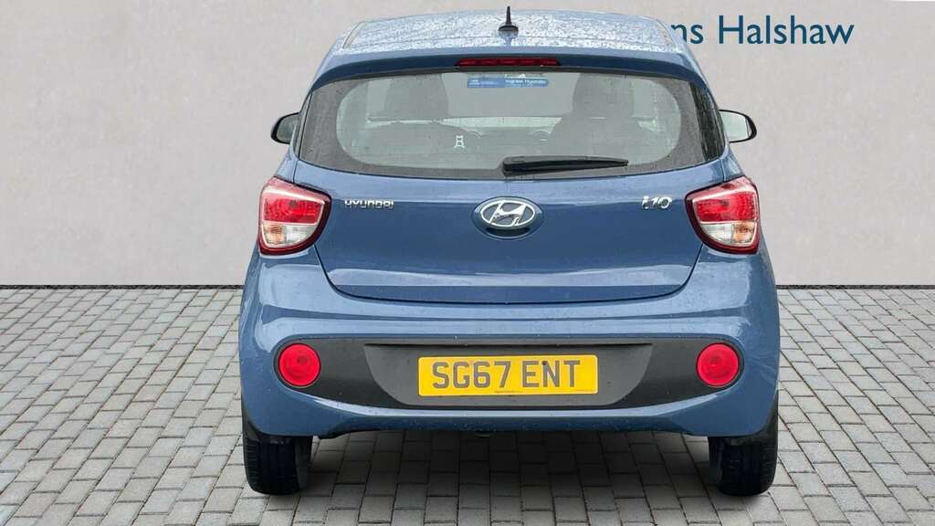 Hyundai I10 1.0 Se 2017 SG67ENT Blue #4