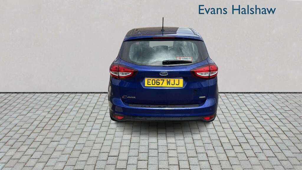 Ford C-Max 1.0 Ecoboost 125 Titanium 2017 Blue #5
