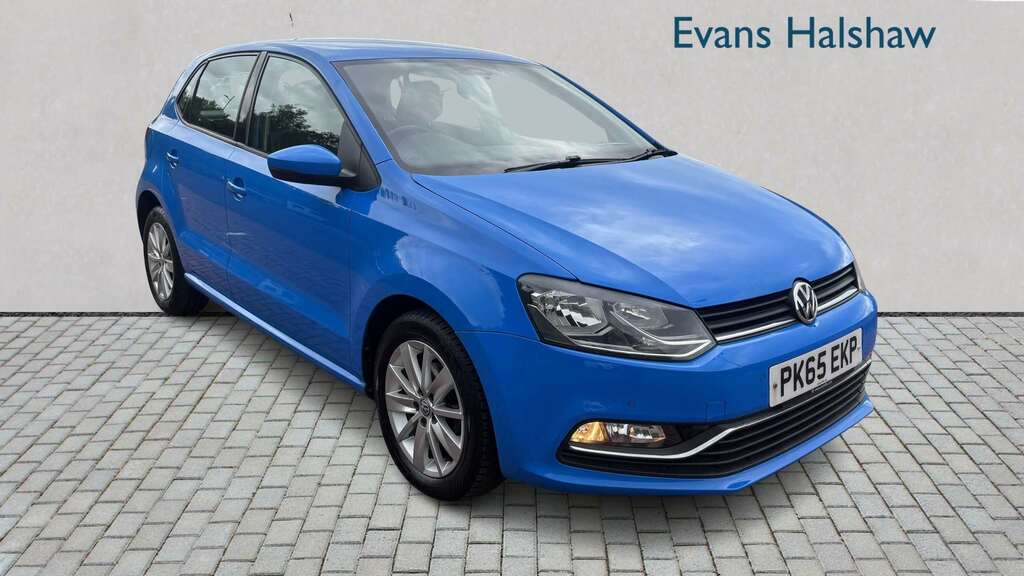 Volkswagen Polo 1.2 Tsi Se 2015 Blue