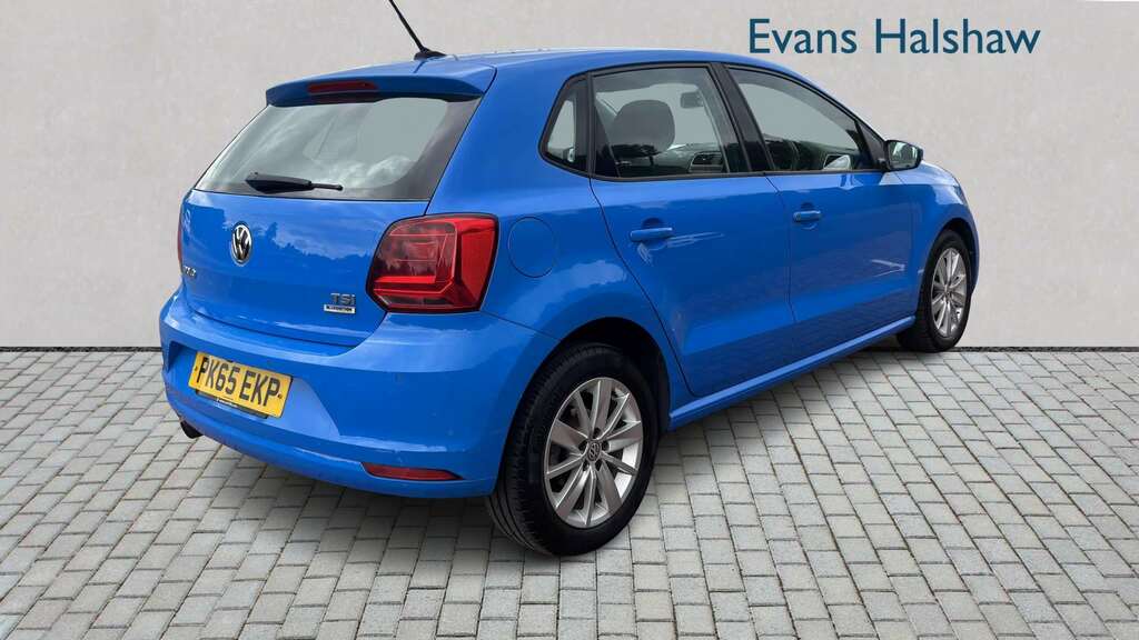 Volkswagen Polo 1.2 Tsi Se 2015 PK65EKP Blue #2