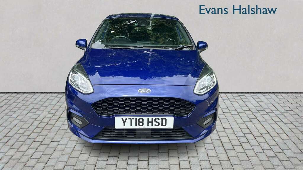 Ford Fiesta 1.0 Ecoboost St-line 2018 Blue