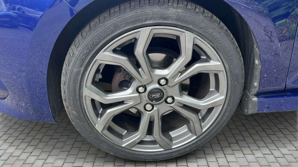 Ford Fiesta 1.0 Ecoboost St-line 2018 YT18HSD Blue #2