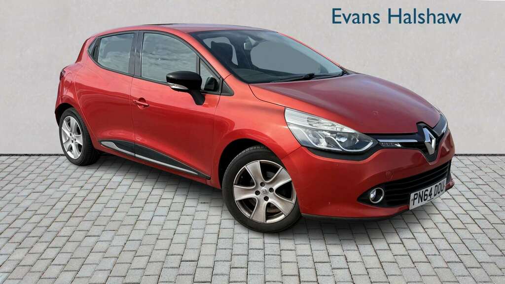 Renault Clio 1.2 16V Dynamique Medianav 2014 Red
