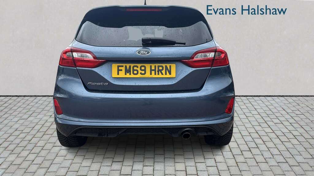 Ford Fiesta 1.0 Ecoboost St-line 2020 Blue #4