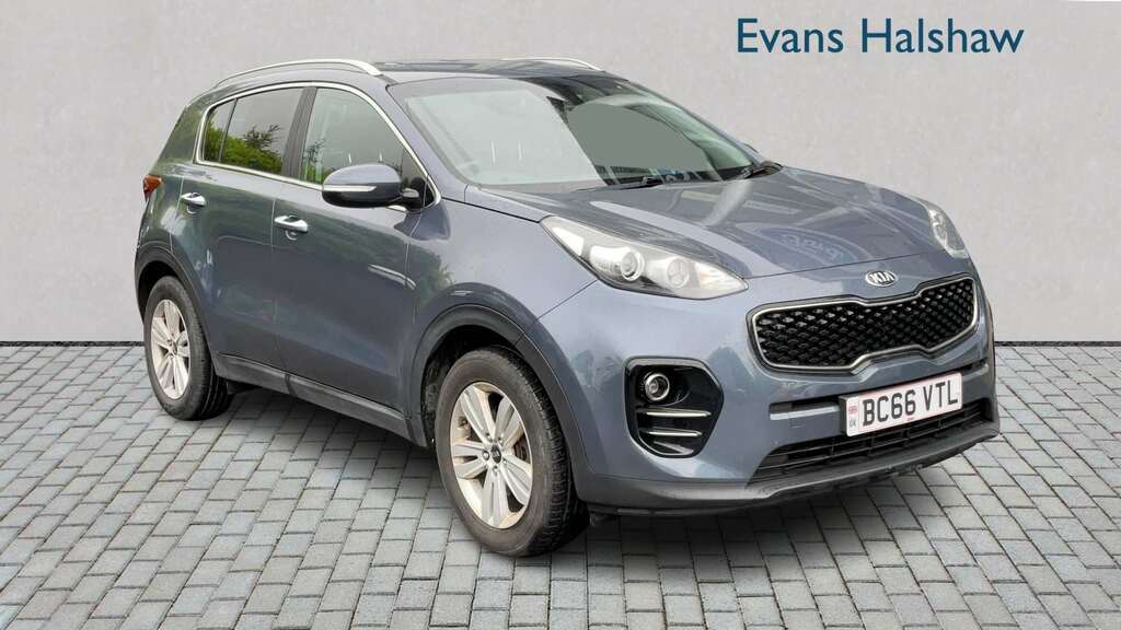 Kia Sportage 1.7 Crdi Isg 2 2017 Blue