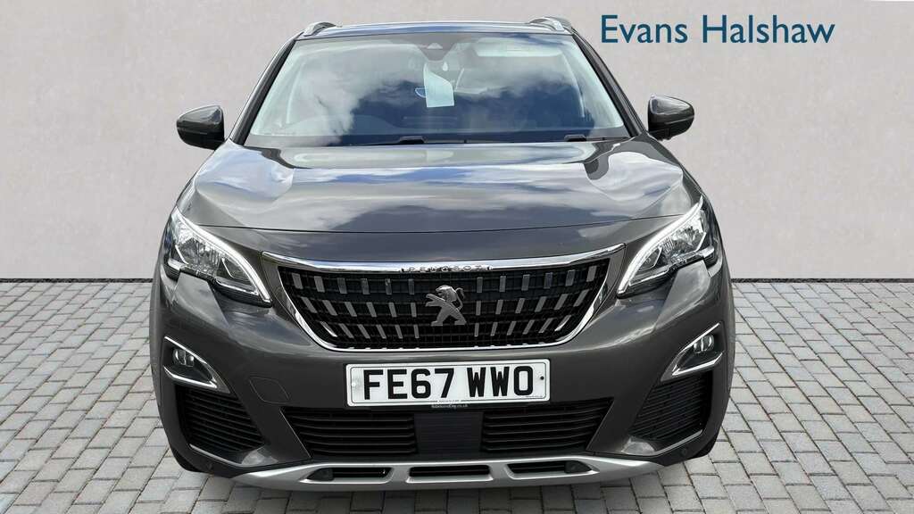 Peugeot 3008 1.2 Puretech Allure 2017 FE67WWO Grey #2