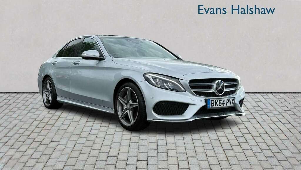 Mercedes-Benz C Class C250 Bluetec Amg Line Premium Plus 2014 Silver
