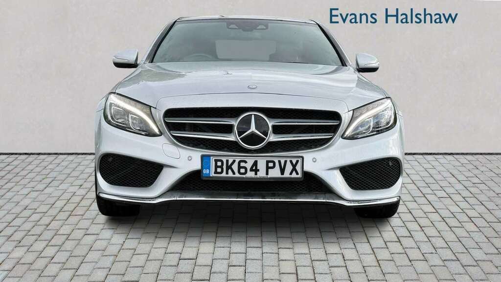 Mercedes-Benz C Class C250 Bluetec Amg Line Premium Plus 2014 BK64PVX Silver #2