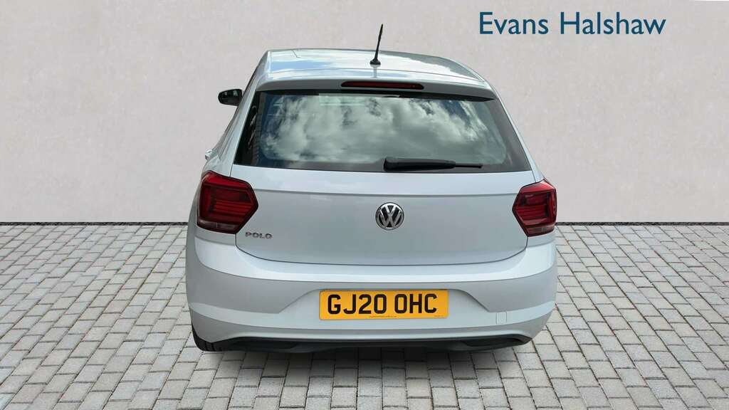Volkswagen Polo 1.0 Evo 80 Se 2020 GJ20OHC Silver #4
