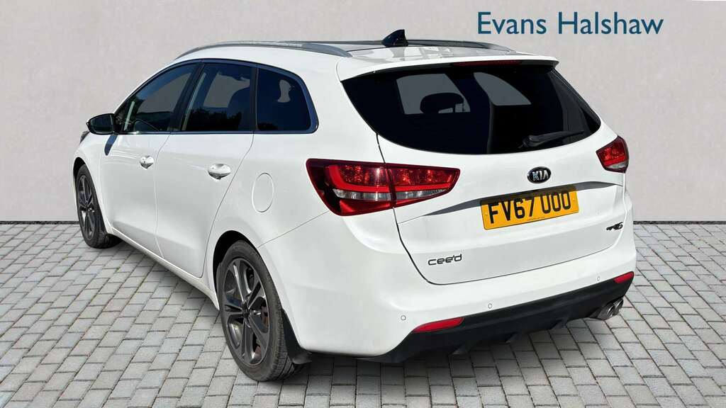 Kia Ceed 1.6 Crdi Isg Gt-line S Dct 2018 FV67UOO White #4