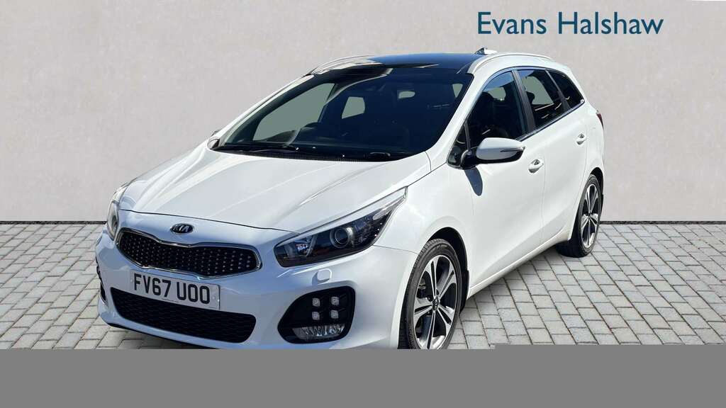 Kia Ceed 1.6 Crdi Isg Gt-line S Dct 2018 FV67UOO White #6