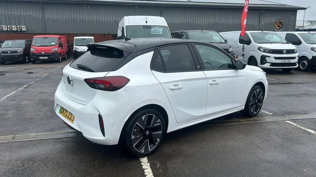 Vauxhall Corsa-e 100Kw Gs 50Kwh 11Kwch 2023 CK73ZDJ White #3
