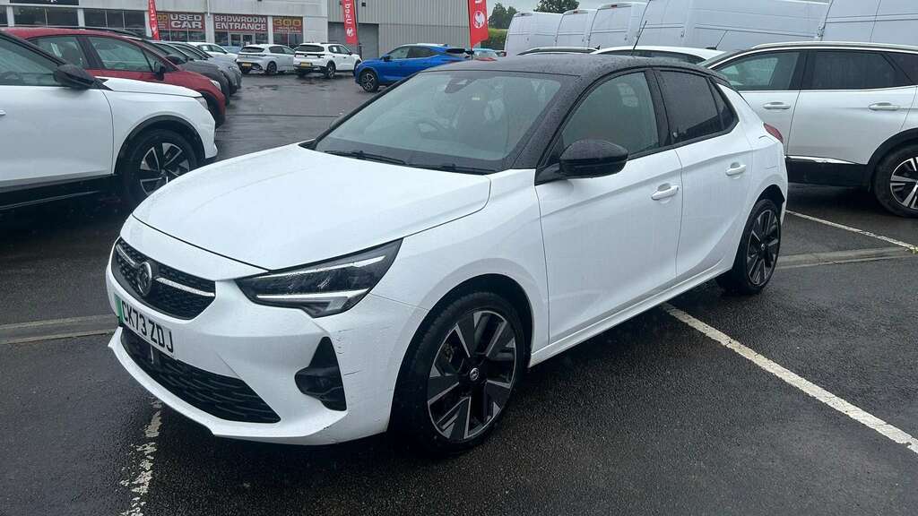Vauxhall Corsa-e 100Kw Gs 50Kwh 11Kwch 2023 CK73ZDJ White #5