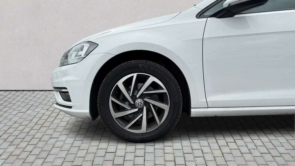 Volkswagen Golf 1.6 Tdi Match 2019 LS69FWT White #6